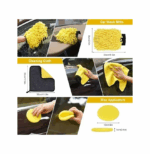 Σετ 22 τεμαχίων για καθαρισμό αυτοκινήτου – Car Wash Brush Set  – κίτρινο - Image 4