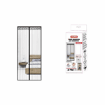 Σίτα Πόρτας Μαγνητική Μαύρη 220x110cm Hoomei 60698777