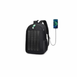 Σακίδιο Πλάτης με Ηλιακή Φόρτιση 48x18x32cm ANT1079 - Μαύρο