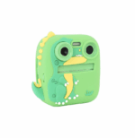 Παιδική Instant Φωτογραφική Μηχανή Θερμικής Εκτύπωσης Πράσινο με Σχέδιο Δεινόσαυρου 146161