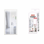 Μαγνητική Σίτα Πόρτας 160x240 εκ. Άσπρη  Hoomei HF-6652W 60698769