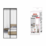 Μαγνητική Σίτα Πόρτας 160x240 εκ. Μαύρη Hoomei HF-6652B 60698760