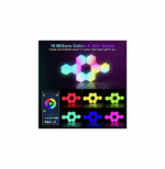 Smart Διακοσμητικό Φωτιστικό με Φωτισμό RGB Hexagon LED 59823871 - Image 2