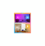 Φωτιστικό LED Δαπέδου Υ165xΜ24εκ με RGB Φως Διάφανο 000.230.17889 - Image 2