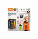 Μπλέντερ για Smoothies με Γυάλινη Κανάτα 0.6lt 300W Πορτοκαλί RAF R.397B 61354674 - Image 3