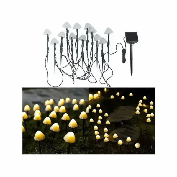 Ηλιακά Φωτιστικά Led Μανιτάρια Εξωτερικού Χώρου 3000k NK-TY2319 56893297