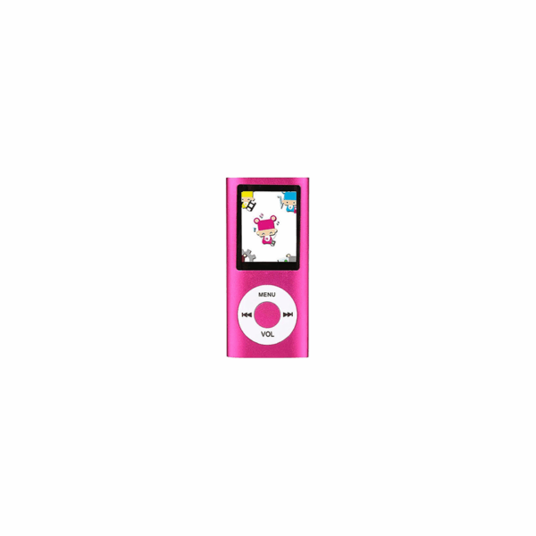 MP4 Player με Οθόνη 1.8" Φούξια Andowl QPOD5 38349180