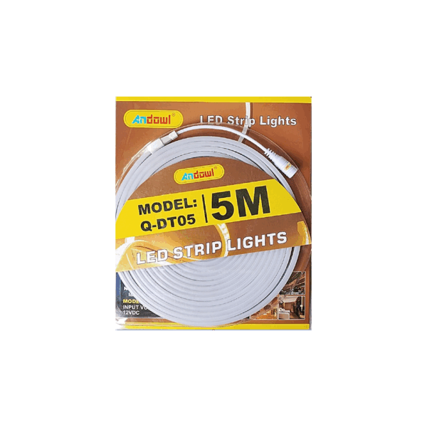 Ταινία LED Εξωτερικού Χώρου Σιλικόνης 5m Λευκού Φωτισμού IP65 Andowl Q-DT05
