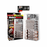 Επιτοίχια Θήκη Battery Master για 93 Μπαταρίες με Ελεγκτή Μπαταριών Για AAA, AA, C, D, 9V, Flat 61360675