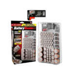 Επιτοίχια Θήκη Battery Master για 93 Μπαταρίες με Ελεγκτή Μπαταριών Για AAA, AA, C, D, 9V, Flat 61360675