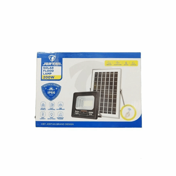Led Αδιάβροχος Ηλιακός Προβολέας Jortan 200W-JT91001-YY200W IP66 57337985