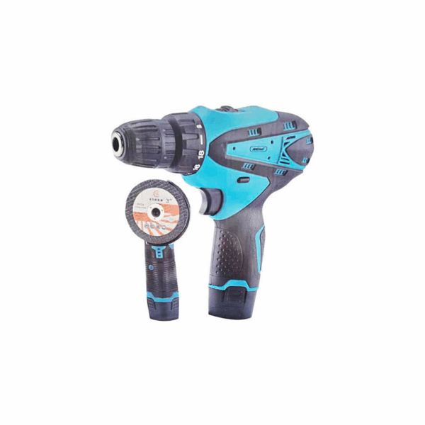 Κρουστικό Δραπανοκατσάβιδο Με Δυο Μπαταρίες και Τροχός Andowl Q-G920