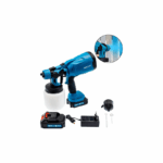 Bisutime Επαναφορτιζόμενο Πιστόλι Βαφής 210W 48V με Δοχείο 0.8lt και 2 Μπαταρίες HL18668-229 61024832