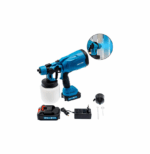 Bisutime Επαναφορτιζόμενο Πιστόλι Βαφής 210W 48V με Δοχείο 0.8lt και 2 Μπαταρίες HL18668-229 61024832