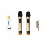 Σετ 2 Ασυρματα Μικροφωνα UHF WG200II 48084230