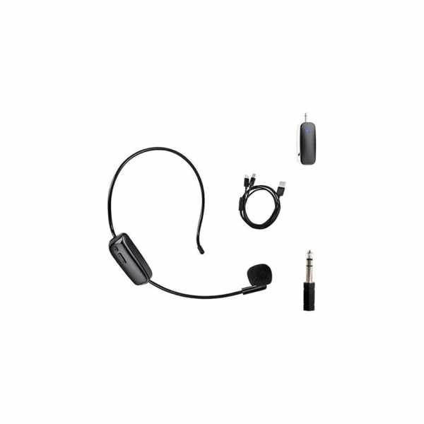 Ασύρματο Πυκνωτικό Μικρόφωνο Κεφαλής AY-101 42901343