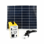 Σετ Ηλιακό Σύστημα Φωτισμού LED & Σταθμός Φόρτισης 300W DJ-1220 – Κίτρινο 45124295