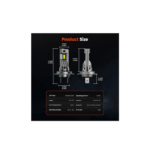 Σετ 2τμχ Φώτα Πορείας LED 6500K 24000Lumen NovSight A500-N99-H7 100W Mini 60239535 - Image 2