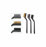 Mini Βούρτσες Καθαρισμού Χάλυβα,Σύρματος,Νάυλον Σετ 3 Τεμαχίων – Carsun C6231 - 8187 - Image 2