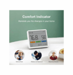 Ψηφιακό Θερμόμετρo & Υγρασιόμετρo για Χρήση σε Εσωτερικό Χώρο ATuMan 58565993 - Image 2