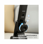 Αναδιπλούμενη Στατική Πεταλιέρα με Κυλίνδρους Μασάζ Μαύρη A90-385V00BK - Image 3