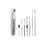 Σετ 7 Εργαλείων Καθαρισμού Αυτιών με Θήκη Silver AJ00477S AJ 52851518