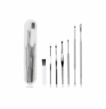 Σετ 7 Εργαλείων Καθαρισμού Αυτιών με Θήκη Silver AJ00477S AJ 52851518