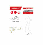 Χριστουγεννιάτικο Διακοσμητικό Αστέρι με 44 LED Λευκού Θερμού Φωτισμού - Arrango AN77296 39962592