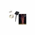 100 Χριστουγεννιάτικα Λαμπάκια LED Πολύχρωμα Ηλιακά σε Σειρά με Προγράμματα Arrango AN76805 35572435