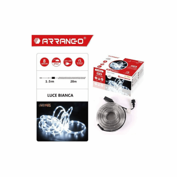 Φωτοσωλήνας 220V Ψυχρό Λευκό με Προγράμματα IP44 Arrango AN79705 48199093