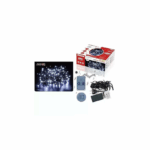 Χριστουγεννιάτικα Λαμπάκια 15.5m 200 LED Ψυχρού Λευκού Φωτισμού με Μουσική & 3 Προγράμματα Arrango AN76693 39471033