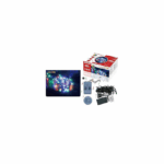 100 Χριστουγεννιάτικα Λαμπάκια Πολύχρωμα LED 8.5μ Εσωτερικού Χώρου Με Πράσινο Καλώδιο Arrango AN76692 39077299