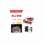 300 Χριστουγεννιάτικα Λαμπάκια LED Θερμό Λευκό 18μ σε Σειρά με Πράσινο Καλώδιο Arrango AN77206 39075202