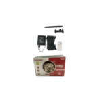 300 Ηλιακά Χριστουγεννιάτικα Λαμπάκια LED με Πρόγραμμα & Χειριστήριο Ζεστό Λευκό 30m IP44 με Πράσινο Καλώδιο Arrango AN48355