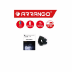 50 Λαμπάκια LED με Πράσινο Καλώδιο 5m με 3 Προγράμματα με Ψυχρό Λευκό Φωτισμό Arrango AN57482