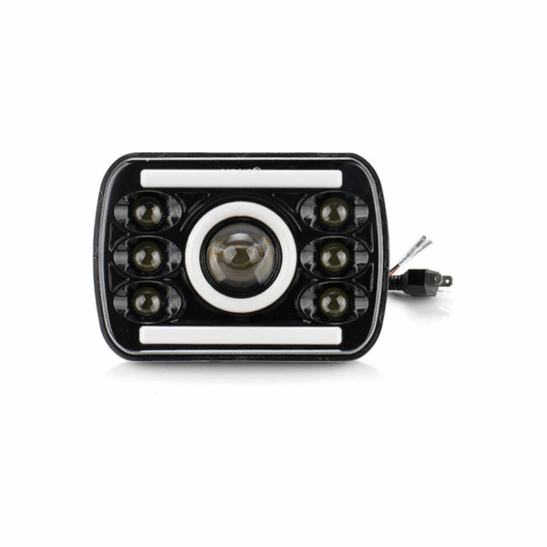 Αδιάβροχος Προβολέας LED Αυτοκινήτου 12-24V με Βύσμα H4 Ψυχρό Λευκό - Πορτοκαλί 103107