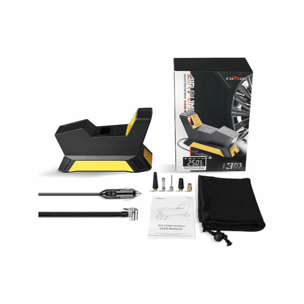 Τρόμπα Αυτοκινήτου 150PSI με Καλώδιο Αναπτήρα 12V Φακό Οθόνη LED για Ρύθμιση & Προβολή Πίεσης Carsun C1809-2 36553578