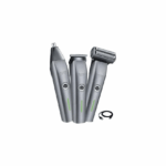 Επαγγελματική Επαναφορτιζόμενη Κουρευτική Μηχανή Ασημί  Kemei KM-1258 44701665