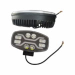 Ορθογώνιος Αδιάβροχος Προβολέας Αυτοκινήτου LED 12 / 24V 120W 10cm με Λευκό Φωτισμό 1τμχ 108651