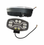 Ορθογώνιος Αδιάβροχος Προβολέας Αυτοκινήτου LED 12 / 24V 120W 10cm με Λευκό Φωτισμό 1τμχ 108651