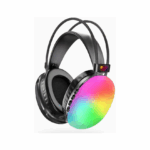 Ασύρματα Ακουστικά Bluetooth LED Headphones RGB PG580 212058 - Black
