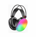 Ασύρματα Ακουστικά Bluetooth LED Headphones RGB PG580 212058 - Black