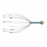 Ξύλινο Εργαλείο Μασάζ για το Κεφάλι Μπλε AT00011907  40552685