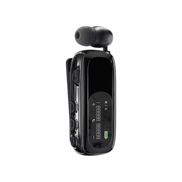 In-ear Bluetooth Handsfree Ακουστικό Πέτου Μαύρο K75 57062135