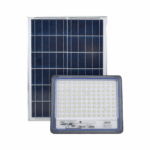 Στεγανός Ηλιακός Προβολέας LED 600W Ψυχρό Λευκό 6500K με Τηλεχειριστήριο IP66 Jortan RL-JT-BS600W-TFTZ