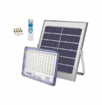 Στεγανός Ηλιακός Προβολέας LED 600W Ψυχρό Λευκό 6500K με Τηλεχειριστήριο IP66 Jortan RL-JT-BS600W-TFTZ - Image 2