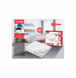 Διπλό Ηλεκτρικό Υπόστρωμα 160x140cm Hoomei HM-8730D Λευκό - Image 2