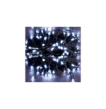 200 Χριστουγεννιάτικα Λαμπάκια LED Ηλιακά Αδιάβροχα IP44 Ψυχρό Λευκό 20Μ Εσωτερικού και Εξωτερικού χώρου σε Σειρά με Πράσινο Καλώδιο Arrango AN76722 - Image 2