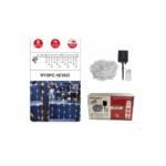 380 Ηλιακά Χριστουγεννιάτικα Λαμπάκια Βροχή LED με Πρόγραμμα & Χειριστήριο Ψυχρό Λευκό 10m x30-40-60-70cm IP44 με Διάφανο Καλώδιο Arrango AN48369