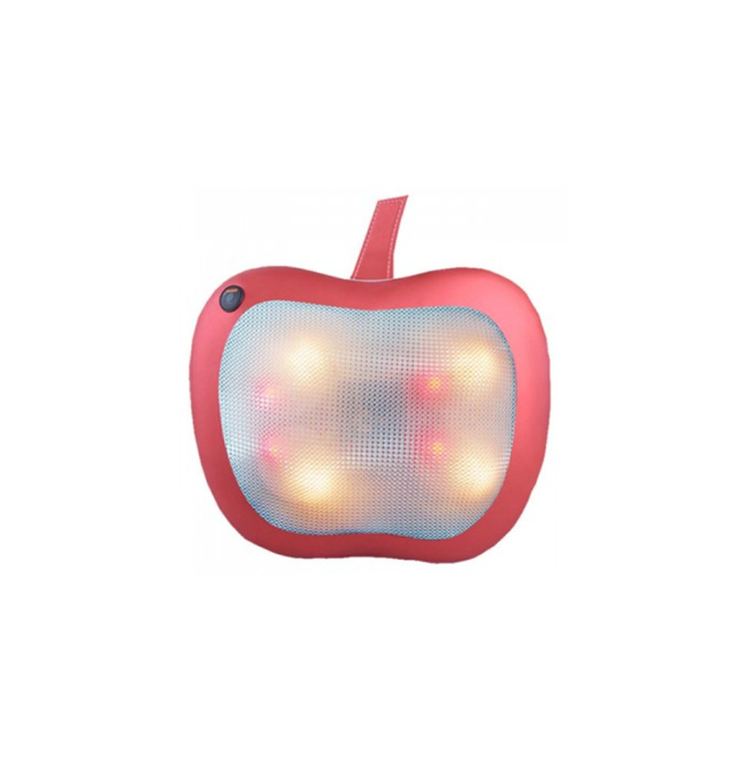 3 Μαξιλάρι Μασάζ Shiatsu για τον Αυχένα, το Κεφάλι & τη Μέση με Υπέρυθρη Θερμότητα Κόκκινο GET-K744-37247-OEM 59295860 - Image 1